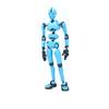 Stickybones Action Figure with Magnet and Art Figure (Blue Sky)