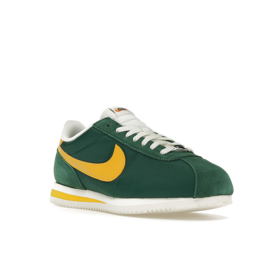 Nike Мужская обувь Cortez Textile Gorge Green Sail Alpha Orange Yellow Ochre HF1435-300