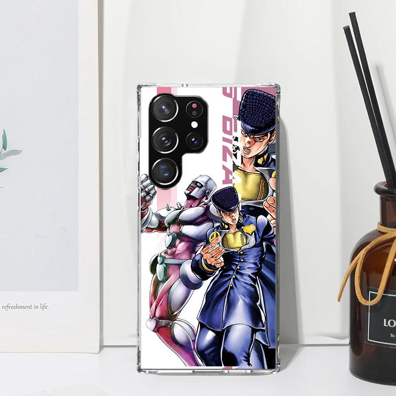 JoJo Bizarre Adventure Anime Phone Case For Samsung Galaxy S26 S25 Edge S24 FE S23 S22 Ultra S21 Plus S20 + Art Fundas Back Cove