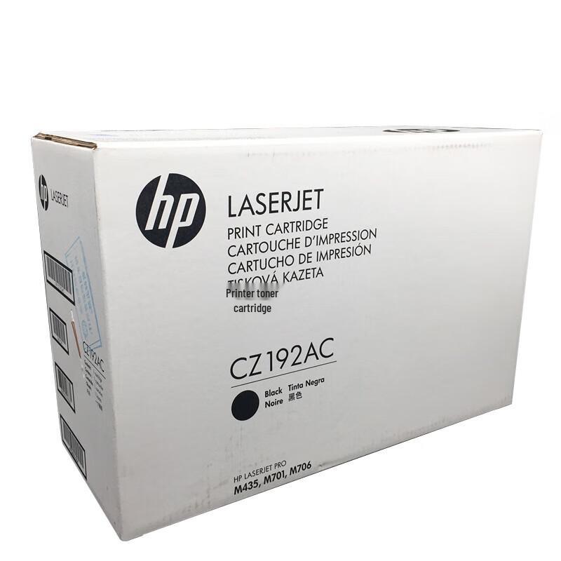 HP Черный картридж с тонером CZ192AC