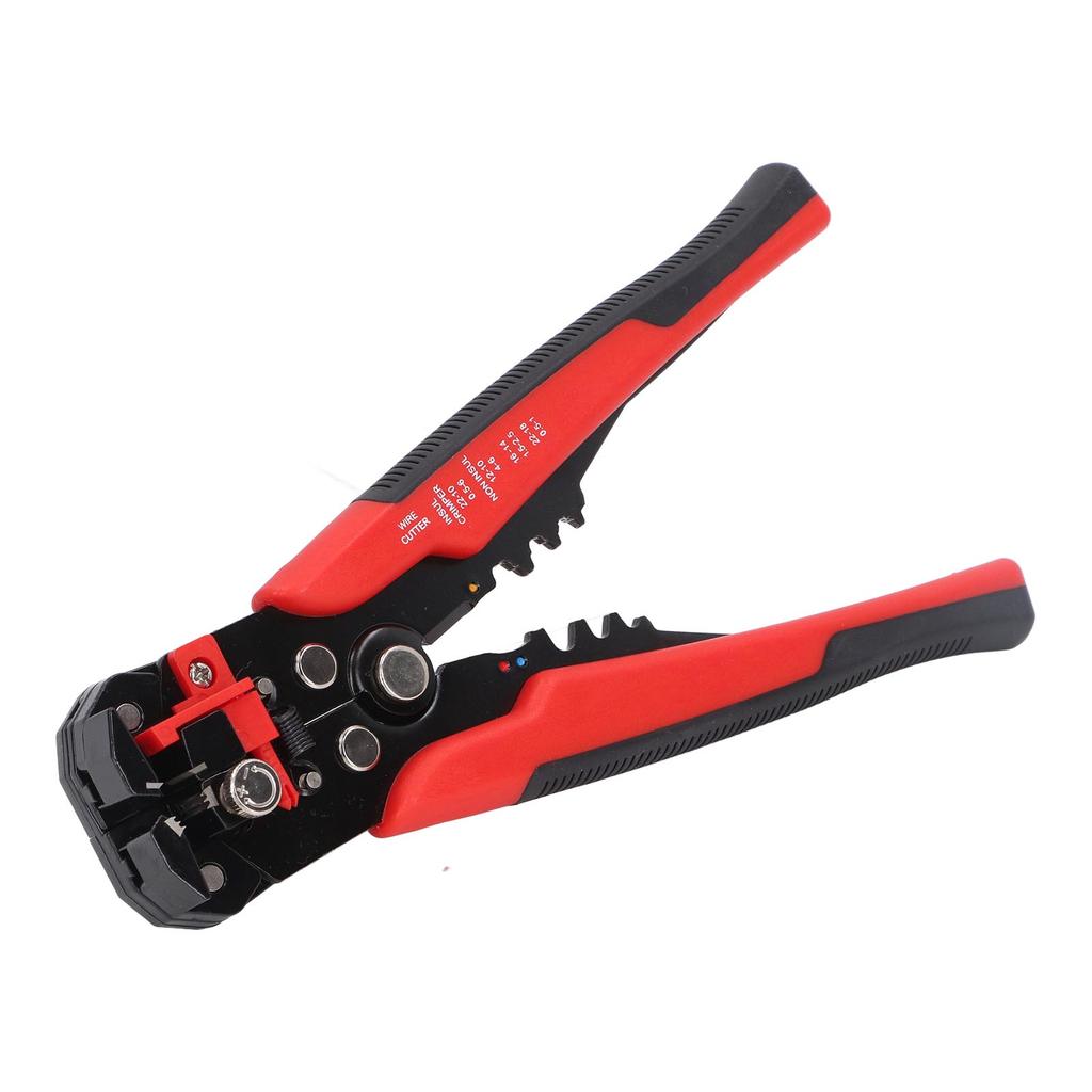 Automatic Wire Stripper 5 In 1 Cutter Crimper Peeling Puller Pliers Electrical Tool Red
