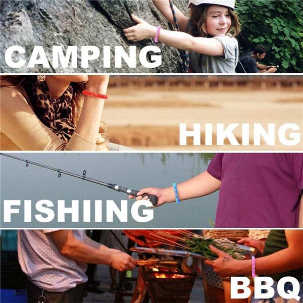 Браслет от комаров из ЭВА, пружинный браслет от комаров, эфирное масло, браслет на катушке от комаров, подходит для детей и взрослых на открытом воздухе