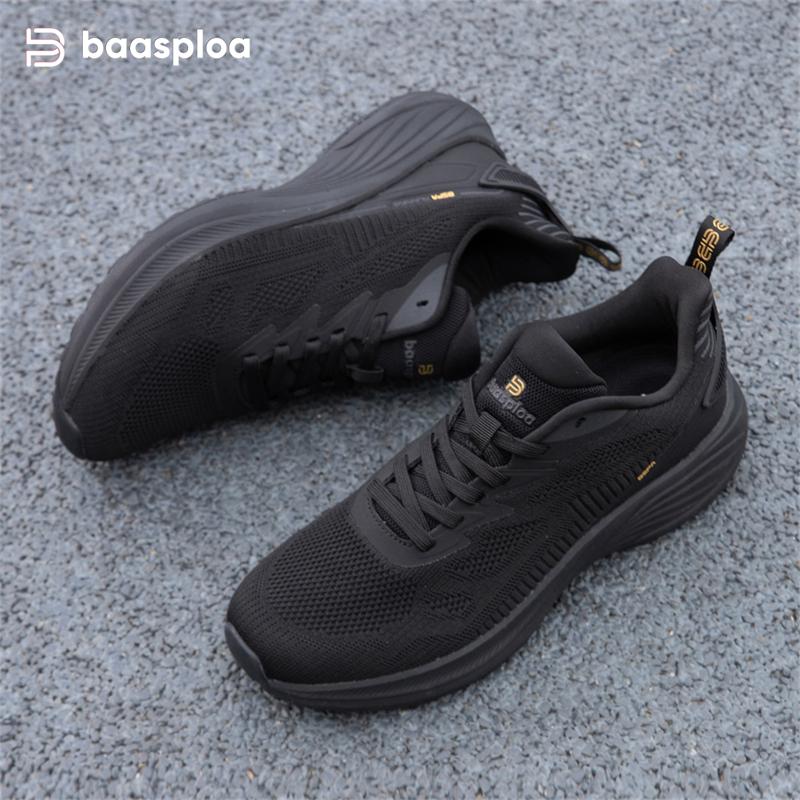 Baaploa Мужские кроссовки Модные мужские сетчатые дышащие противоскользящие износостойкие мужские кроссовки для бега на открытом воздухе для фитнеса мужские кроссовки