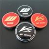 4 шт., 60 мм, колпаки ступицы для центра колеса VS W Work, универсальные диски, пылезащитный чехол, колпаки, эмблема автомобиля