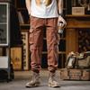 Мужской ретро комбинезон для улицы, спортивные свободные повседневные брюки, мужские модные брендовые брюки высокого класса, мужская одежда
