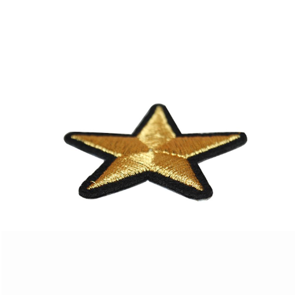 5/10 шт. Тканевые пришивные вышитые аппликации нашивки со звездами значки наклейки термонаклейка