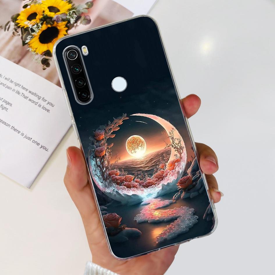 Для Xiaomi Redmi Note 8 Чехол Милый Мультяшный Мягкий Силиконовый Чехлы Для Телефона Для Xiaomi Redmi Note 8T 8 t Чехол На Redmi Note8 Задняя Крышка
