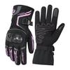 JCAA Winter Motorcycle Gloves Men Women Waterproof Windproof Thermal Lined Cycling Protective Gear Safety