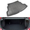 Car Rear Trunk Mat for Honda Civic FC FK 10th Gen Hatchback 2019~2021 Tray Waterproof Floor Pad Space Boot Carg Cover Accessorie