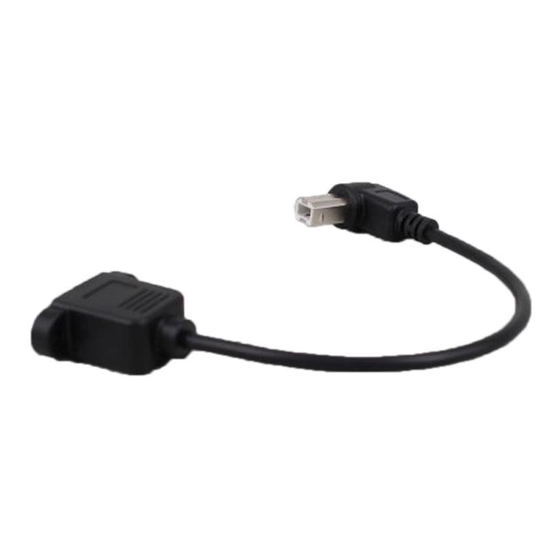 1 шт. прямоугольный разъем USB типа B «папа» к USB «мама» для крепления на панели принтера