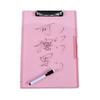 Double-layer Storage Clipboard High Capacity Clipboard Organizer Writing Board  School Supplies