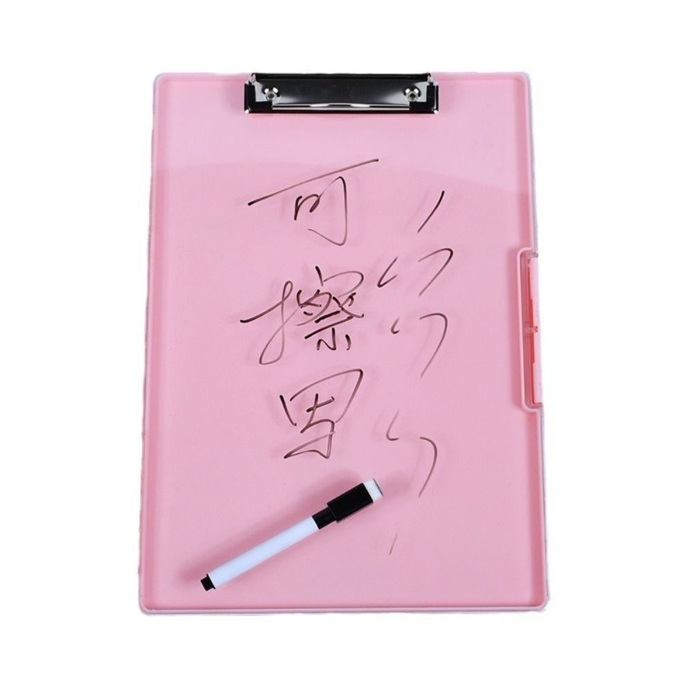 Double-layer Storage Clipboard High Capacity Clipboard Organizer Writing Board School Supplies
