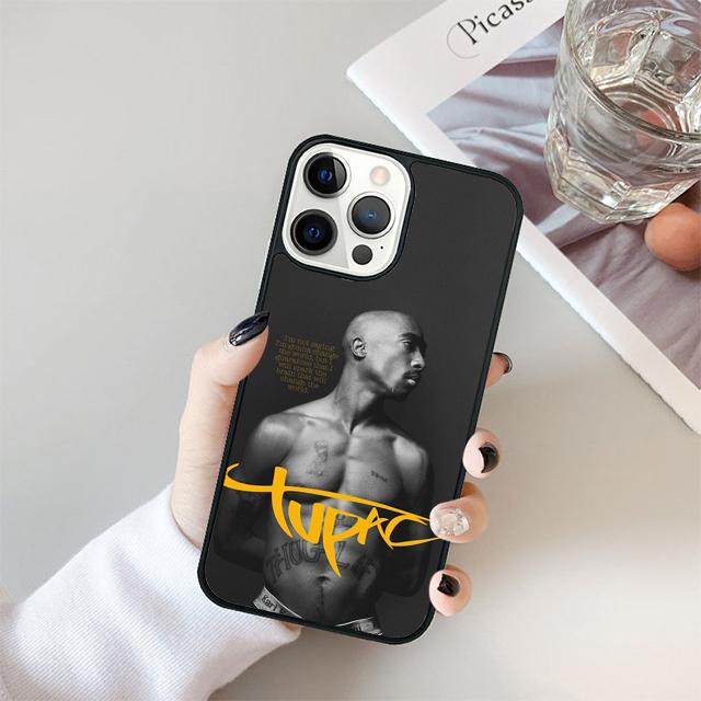 Чехол для телефона Tupac 2pac для iPhone 17 Air 16 15 14 13 11 12 Pro Max Max Plus Задняя крышка