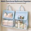 Visible Window Wash Bag Transparent Clothes Organizer New Bathroom Storage Bag  Towel Organizer