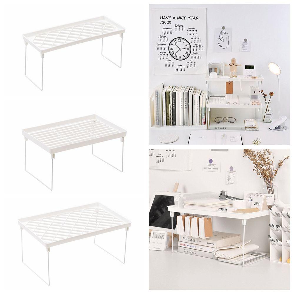 Kitchen Multifunctional Space Saving Shelf Makeup Organizer Desktop Storage Holder Storage Rack