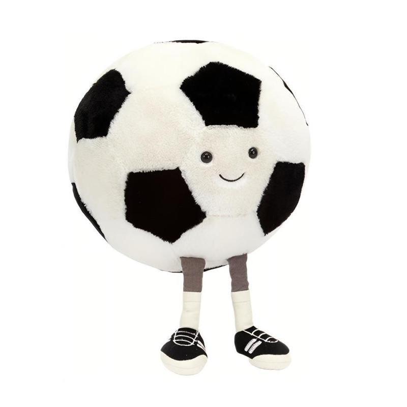 Jellycat Серия 'Веселый Спорт' Футбол Милая Кукла Плюшевая Кукла Высотой 22,8 см