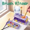Multifunctional Paint Brush Clean Device Paint Brush Rinser  Outdoor Sketching