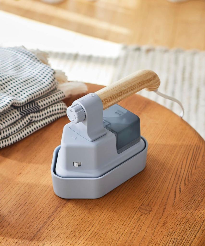 Паровой утюг BRUNO Bruno, 2-ходовой, ручной отпариватель, паровой утюг, удаляет складки при температуре одежды, сезон дождей, стильный, серо-бежевый, регулировка,