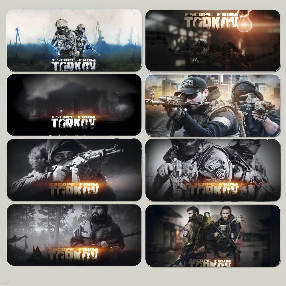 Game Realistic EEscape From Tarkov Mouse Pad Large Gaming Mousepad With Thick Stitched Edge NonSlip Desk Mat