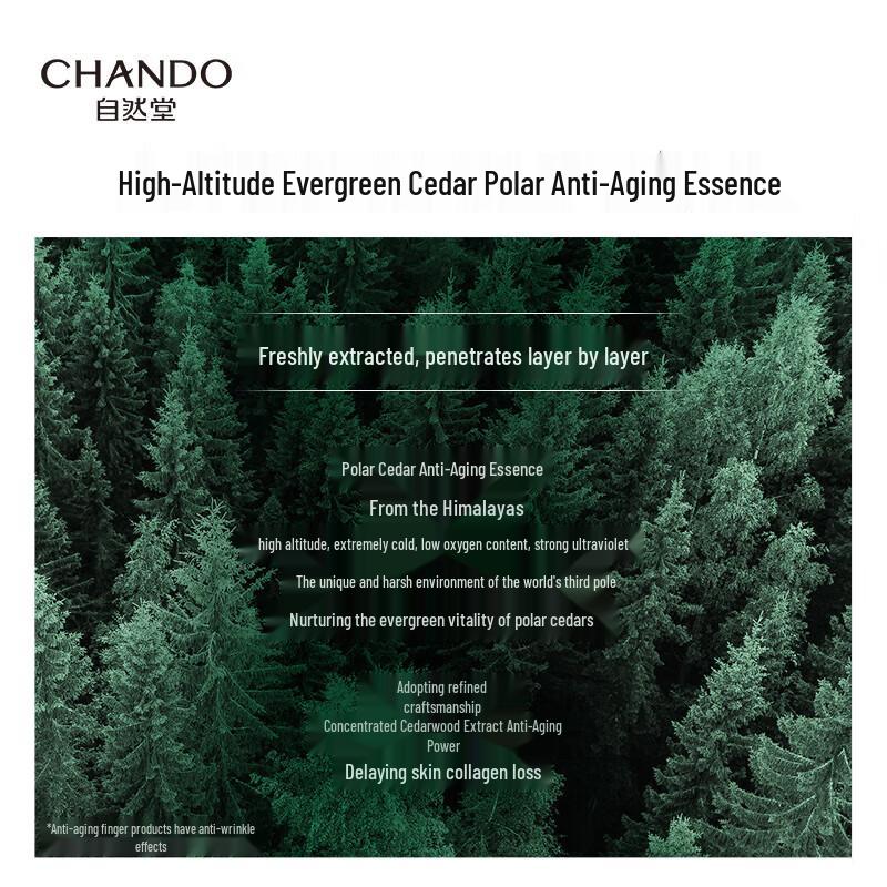 CHANDO Cedarwood Essential Oil Anti-Aging Luxury Gift Set
