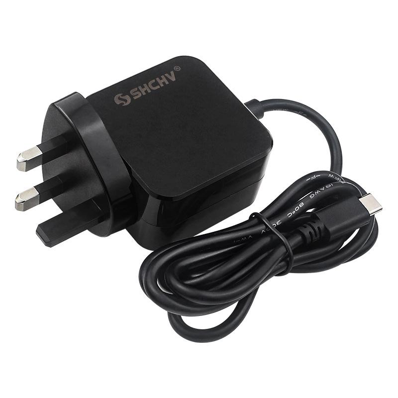Адаптер питания USB-C для Raspberry Pi 5, 5.1V 5A 27W