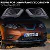 2x Для Nissan X-Trail Xtrail Rogue 2014 2015 2016 Накладка на противотуманную фару Накладки на противотуманные фары Рамка Решетка радиатора фар Автоаксессуары