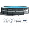 Ultra Frame XTR Round Above Ground Pool - INTEX - 549x132 - Galvanized Steel - Sand Filter