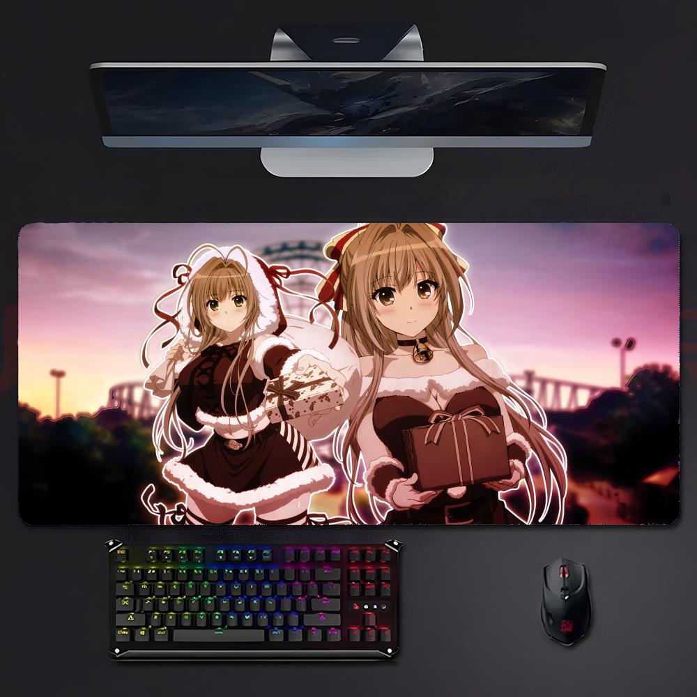 Cute Sweet Anime Aamagi Brilliant Park Sento Isuzu Mouse Pad Mousepad Large Gaming Lockedge Thickened Pc Table Desk Mat