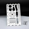 Линейка для рисования Графический трафарет DIY Полый для студентов Профессиональный шаблон для рисования