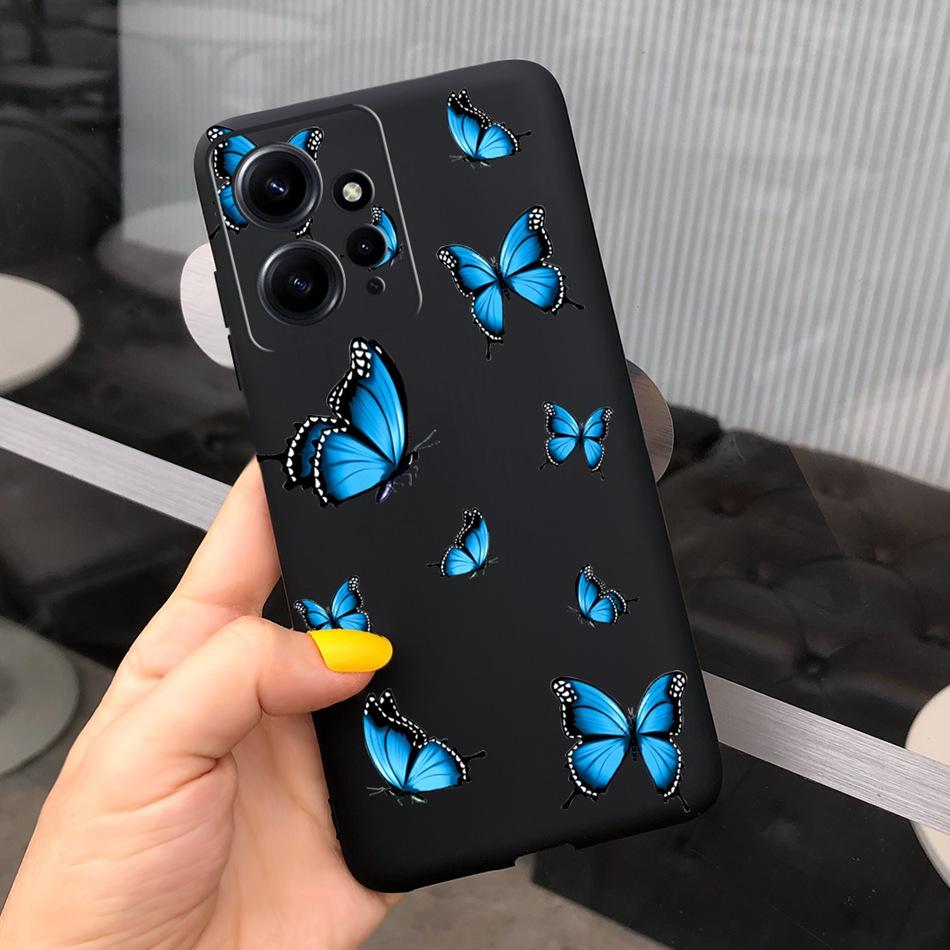 Чехол для Xiaomi Redmi Note 12 4G Note12 Pro Global Милый Подсолнух Конфетный Цвет Мягкий Силиконовый Чехол для Redmi Note 12 Pro 12Pro 5G