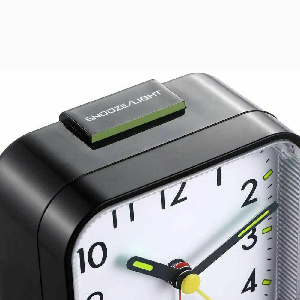 1PC Bedroom Alarm Clock Small Alarm Clock Silent Alarm
