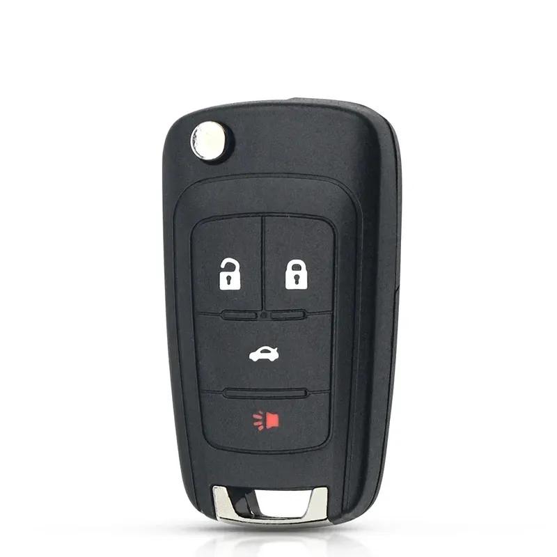 KEYYOU 2/3/4 Buttons Remote Car Flip Folding Key Shell Case For Opel Vauxhall Insignia Astra J Zafira C Mokka Replacement Cover