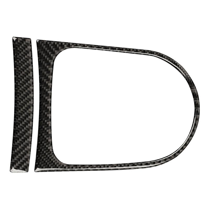 Для Ford Mustang GT 2015-2021 аксессуары из углеродного волокна салон автомобиля коробка передач панель крышка отделка рамка декоративный комплект наклейка