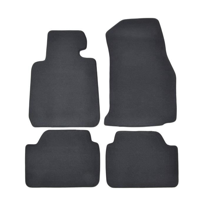 Tapis De Sol - BMW - 1 Series F20 - 4 Pièces - Velours Imperméable - Antidérapant
