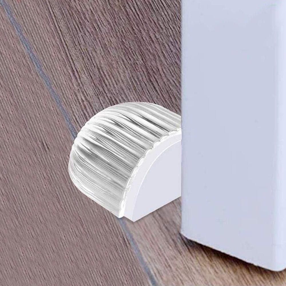 Скрытый Противоударный Сильная Присоска Прозрачный Напольный Держатель Упор для Двери Настенные Протекторы Стопор для Двери