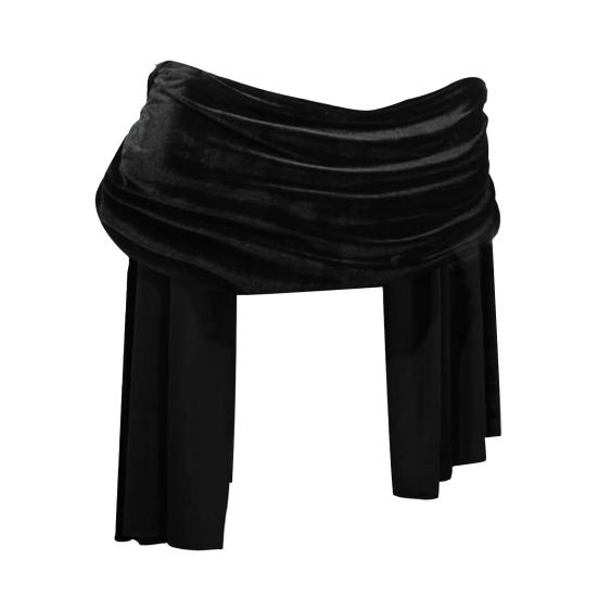 Women Velvet Shawl Wraps Solid Color Lady Style Gown Dress Shawl Wraps Evening Dresses Weddings Shawl