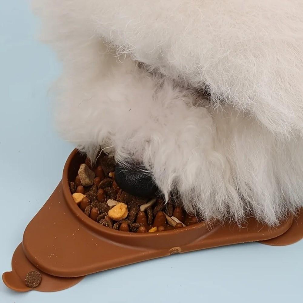 Silicone Pet Licking Mat Non-Slip Design Anti-Choke Food Pad Pet Slow Food Plate for Dogs and Cats