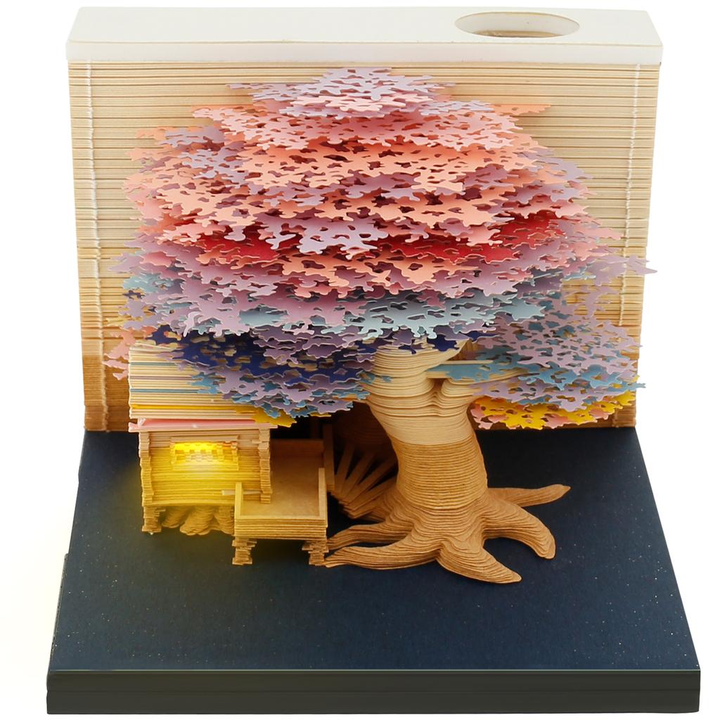 New Block Calendar 3D Notepad Block DIY Exquisite Memo Pad Cute Note Paper 3D Artistic Notepad Decorative Valentine's Day Gift