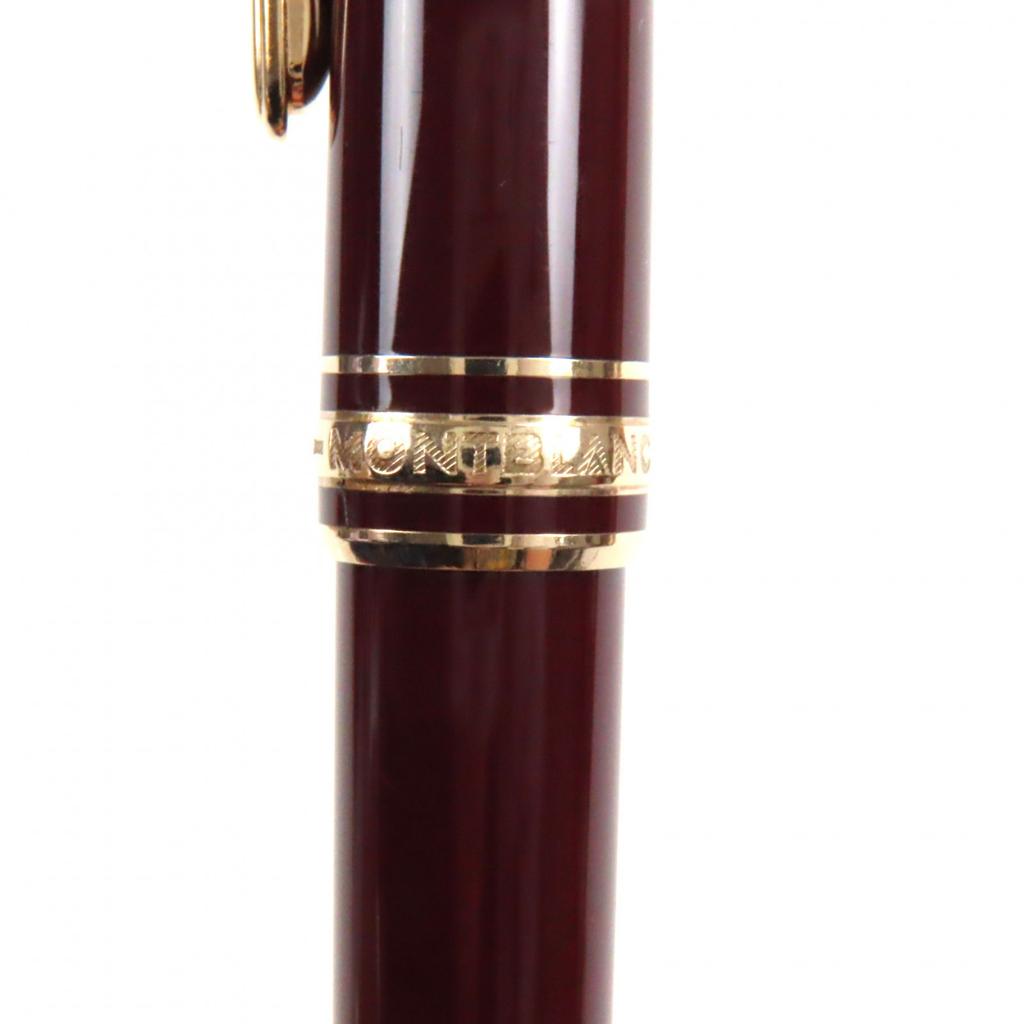 Great MONTBLANC mechanical pencil Meisterstck Classic Bordeaux gold mens Used