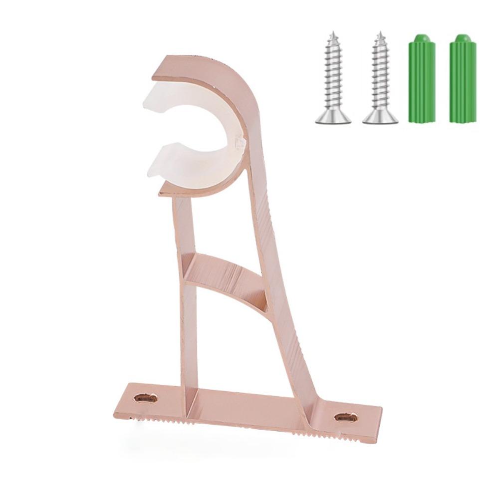 With Screws Curtain Rod Support Heavy Duty Curtain Fixing Clip Durable Window Hardware Tools