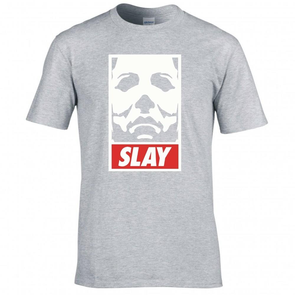 Inspired By Halloween Michael Myers Obey Slay Tshirt