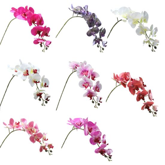 Eco-friendly Artificial Flower Realistic Great Ornamental Simulation Phalaenopsis