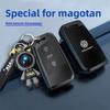 Для VOLKSWAGEN Новый Чехол-Оболочка из Кожи и Цинкового Сплава для Автомобильного Ключа Для VW Volkswagen Magotan Passat B8 Skoda Superb Kodiaq A7 Автомобильный Ключ