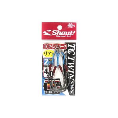 Крючок рыболовный Shout TC Twin Spark 339TT Размер 40