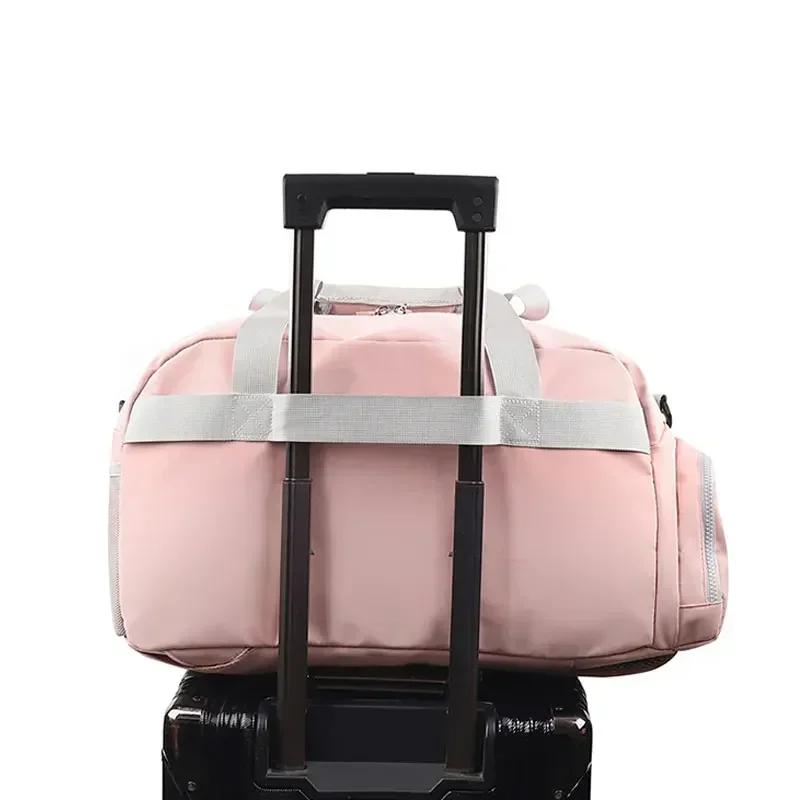 Gym Sports Bags Men Women Waterproof Fitness Training Backpacks Large Capacity Outdoor Travel Luggage Bag Shoulder Handbag