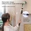 Многофункциональная электрическая чистящая щетка с автоматической вращающейся телескопической ручкой, беспроводной ручной скребок для дома