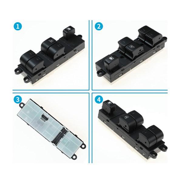 25401-BB65B Window Lift Switch for 04-16 Nissan Navara D40