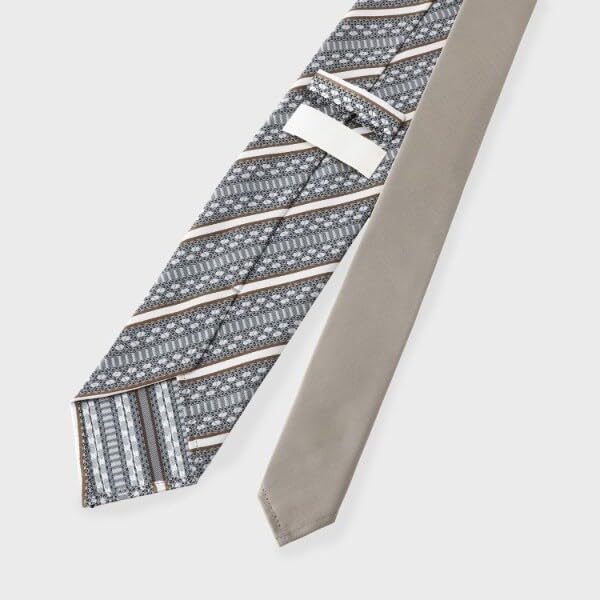 TAKEO KIKUCHI THE FLAGSHIP Archive Pattern Assorted Tie 93102197 Gray 00 Men's (112)