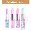4 шт. гелевая ручка в форме помады, ручка с жидким песком 0,5 мм, карманная гелевая ручка, пишет плавно, быстро сохнет для девочки, ребенка, студента