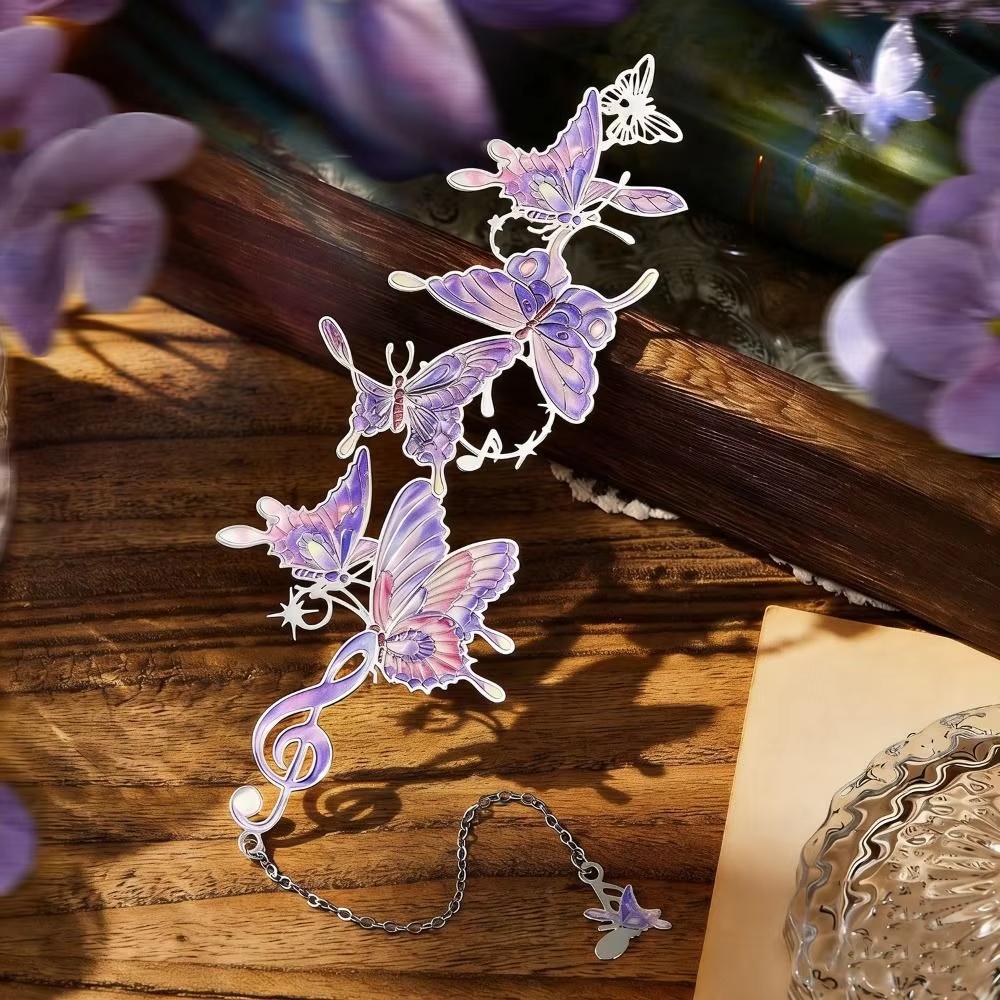 Metal Bookmark Colorful Butterfly Metal Bookmark Butterfly Shape Bookmark Retro For Books Office School